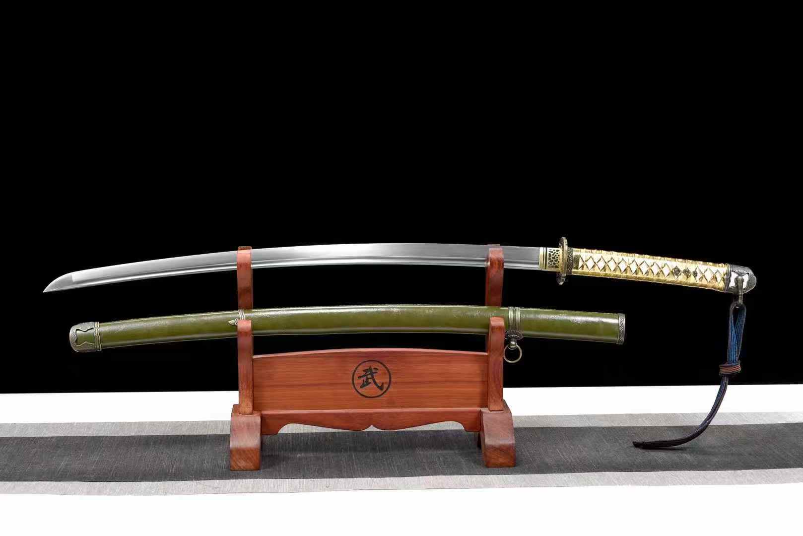 Kiếm Nhật Samurai Katana 98 Đại Chiến Chỉ Huy Đao (Thép Lò Xo)